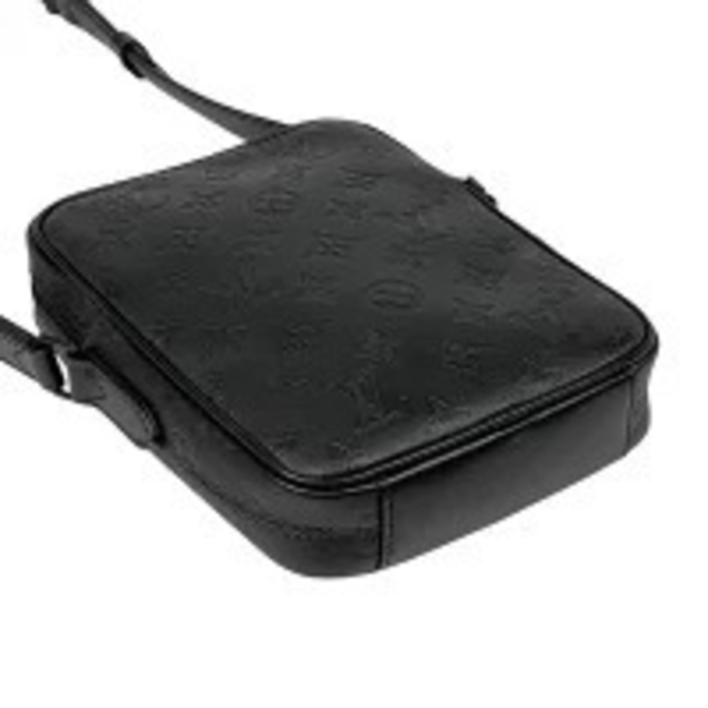 Louis Vuitton Black Bag Noir Shoulder Monogram Black Danube Shadow Black